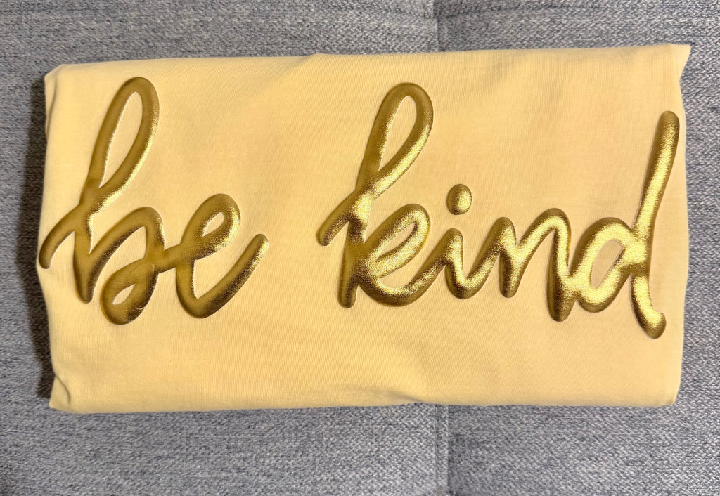 Be Kind METALLIC Puff