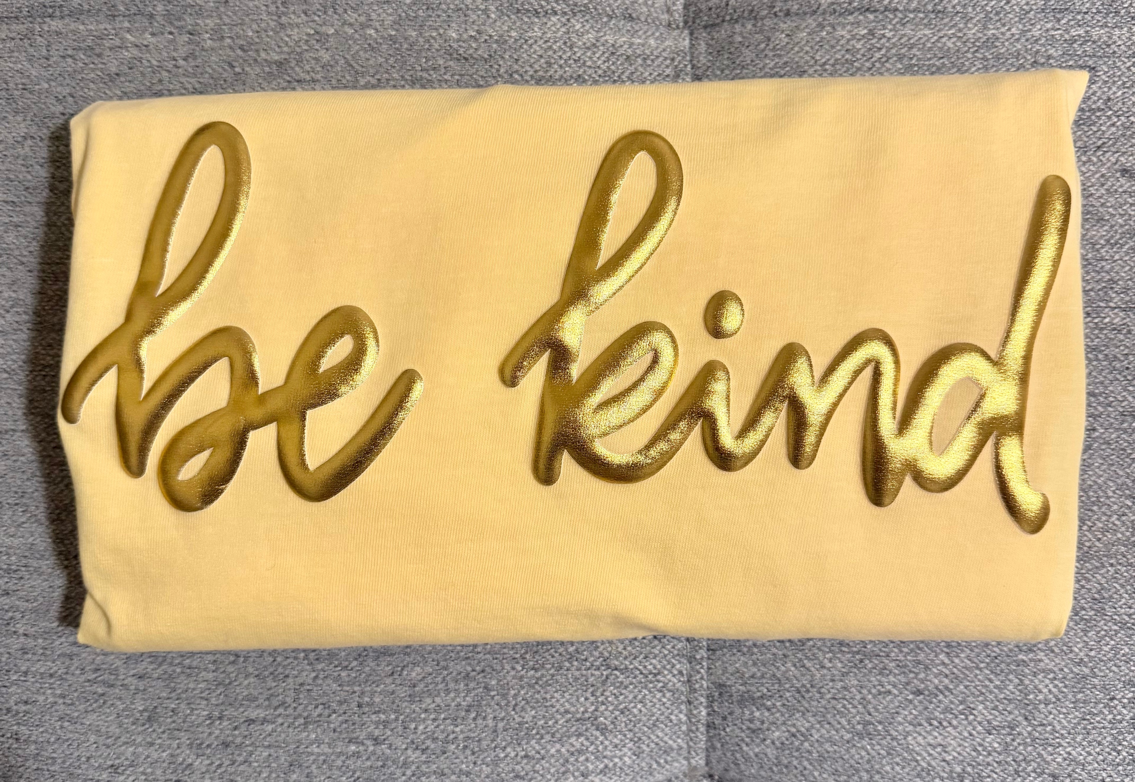 Be Kind METALLIC Puff