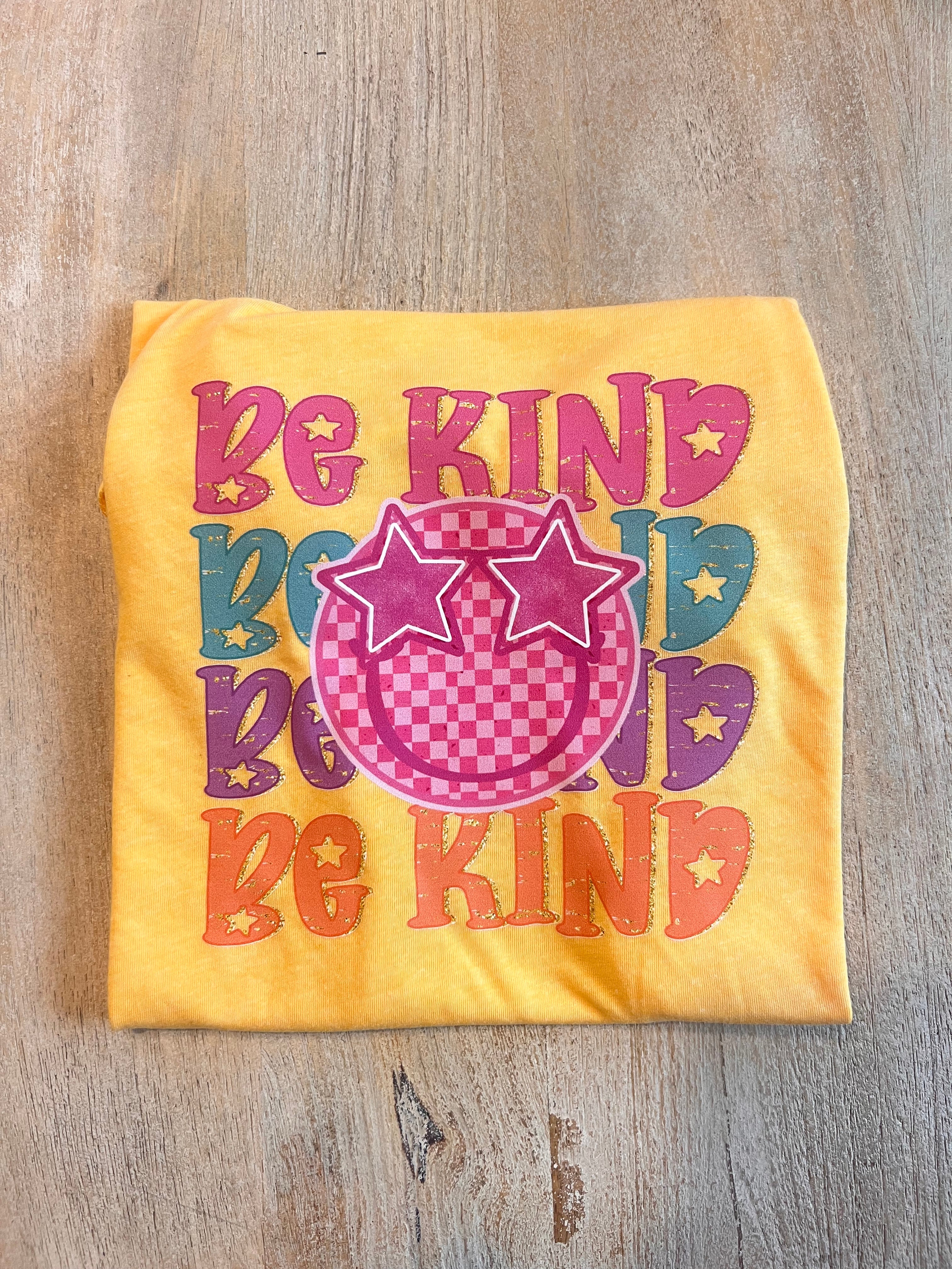 Be Kind Star Smiley