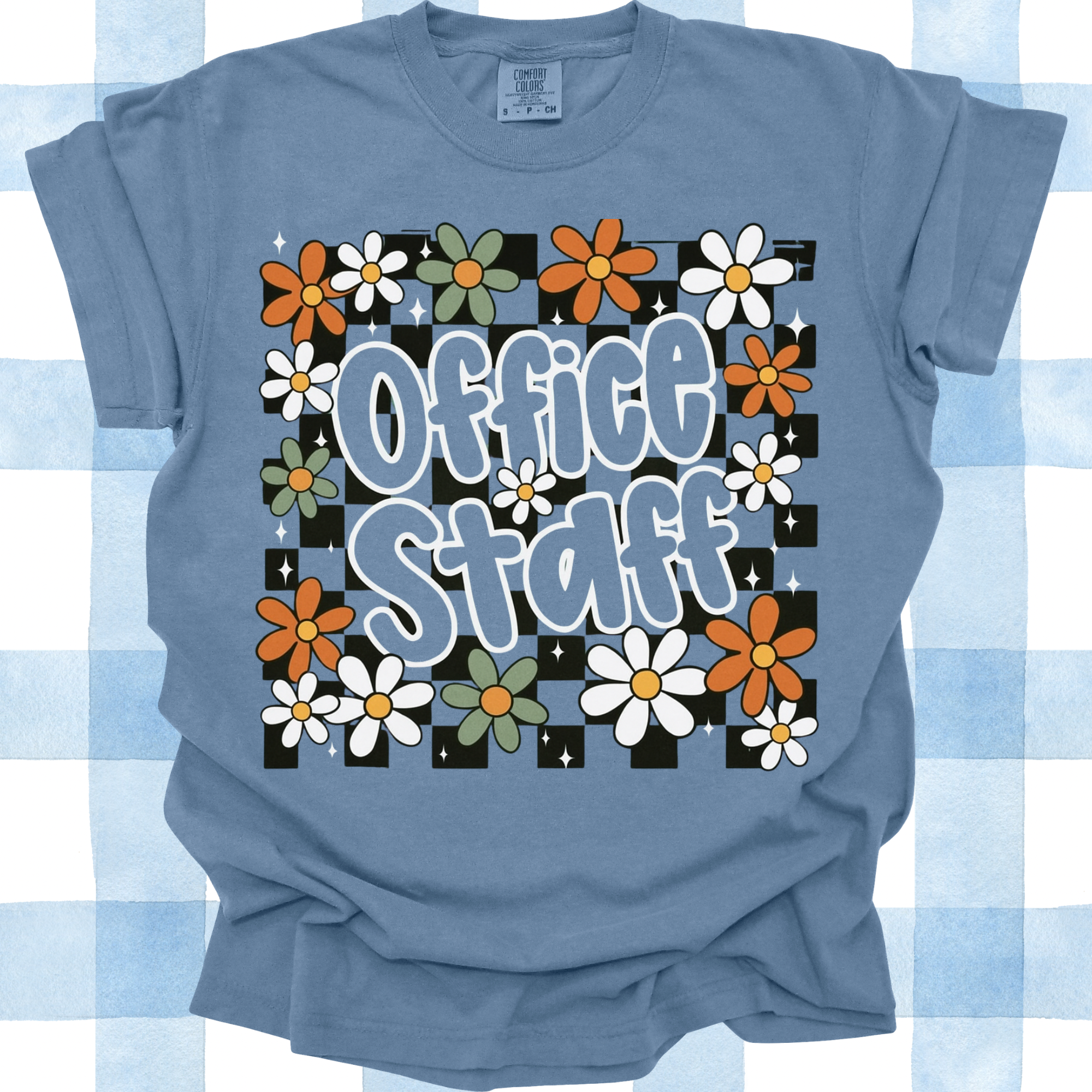 Checkered Floral