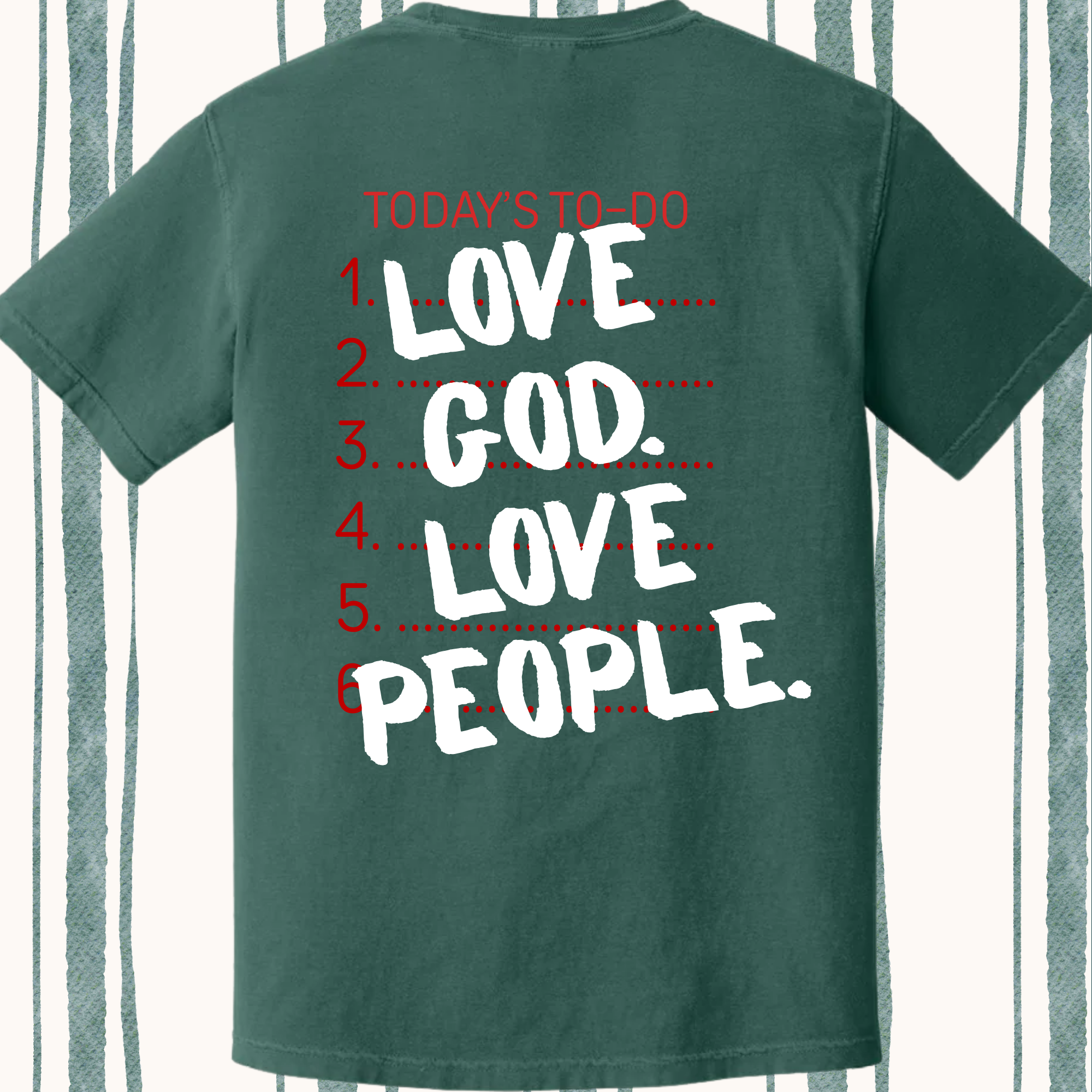 Love God. Love People. (Back Design)