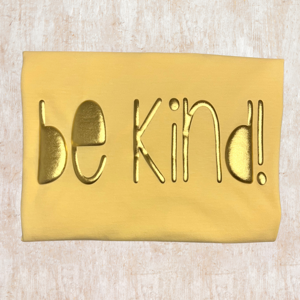 Be Kind METALLIC Puff