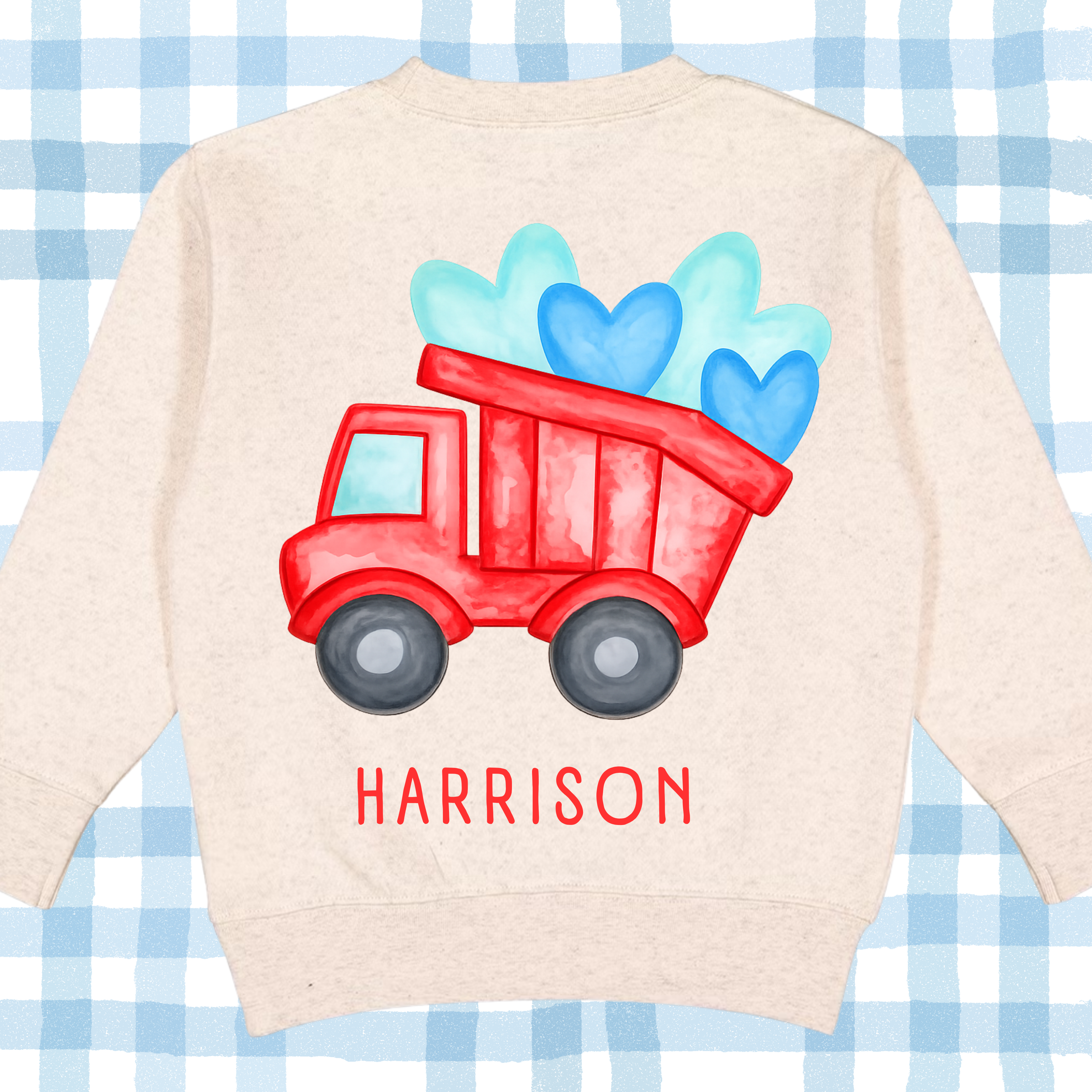 KIDS Valentine Truck